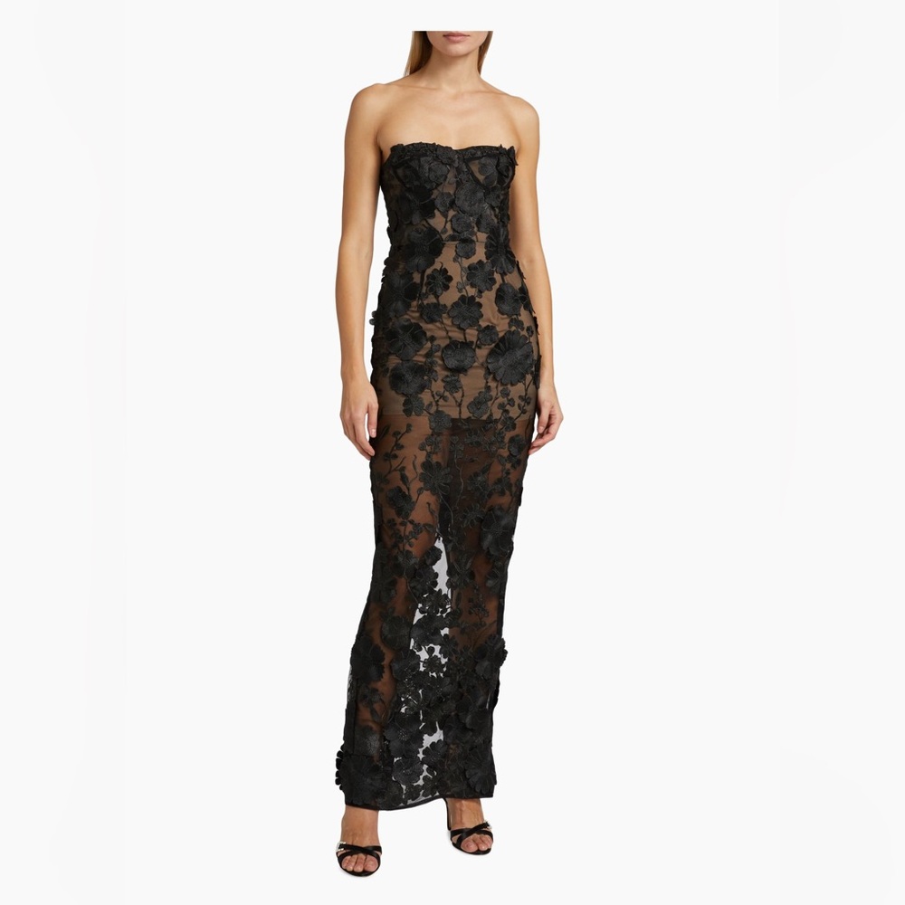 Bronx and Bonco - Jasmine Floral Embroidered Dress